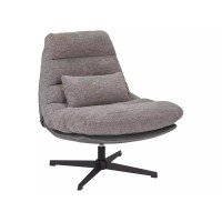 Auduma krēsls FELICIA RAVEN pelēks Auduma krēsls FELICIA RAVEN pelēks